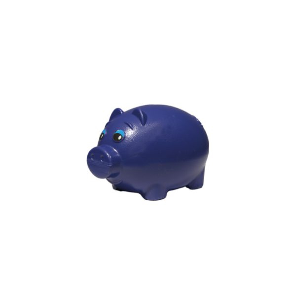 alcancía plástica diseño de porky